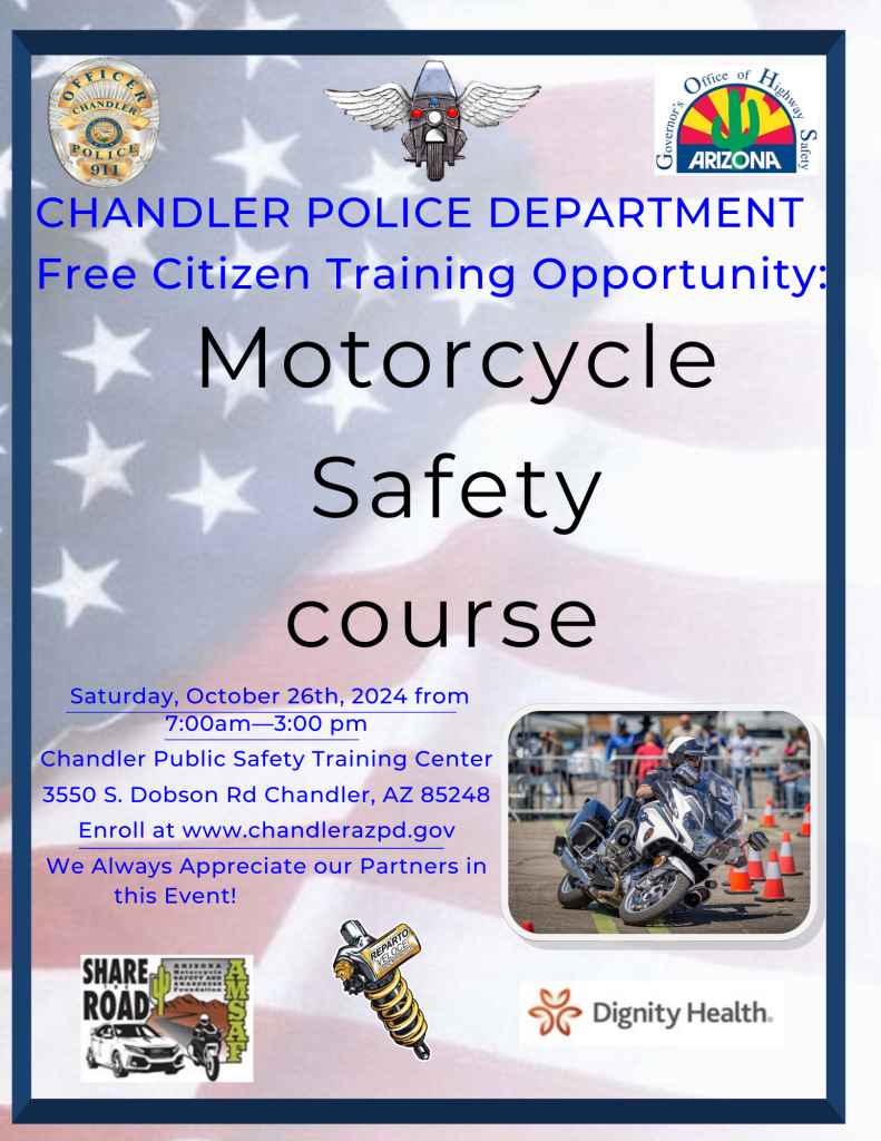 Motorcycle Safety Course poster