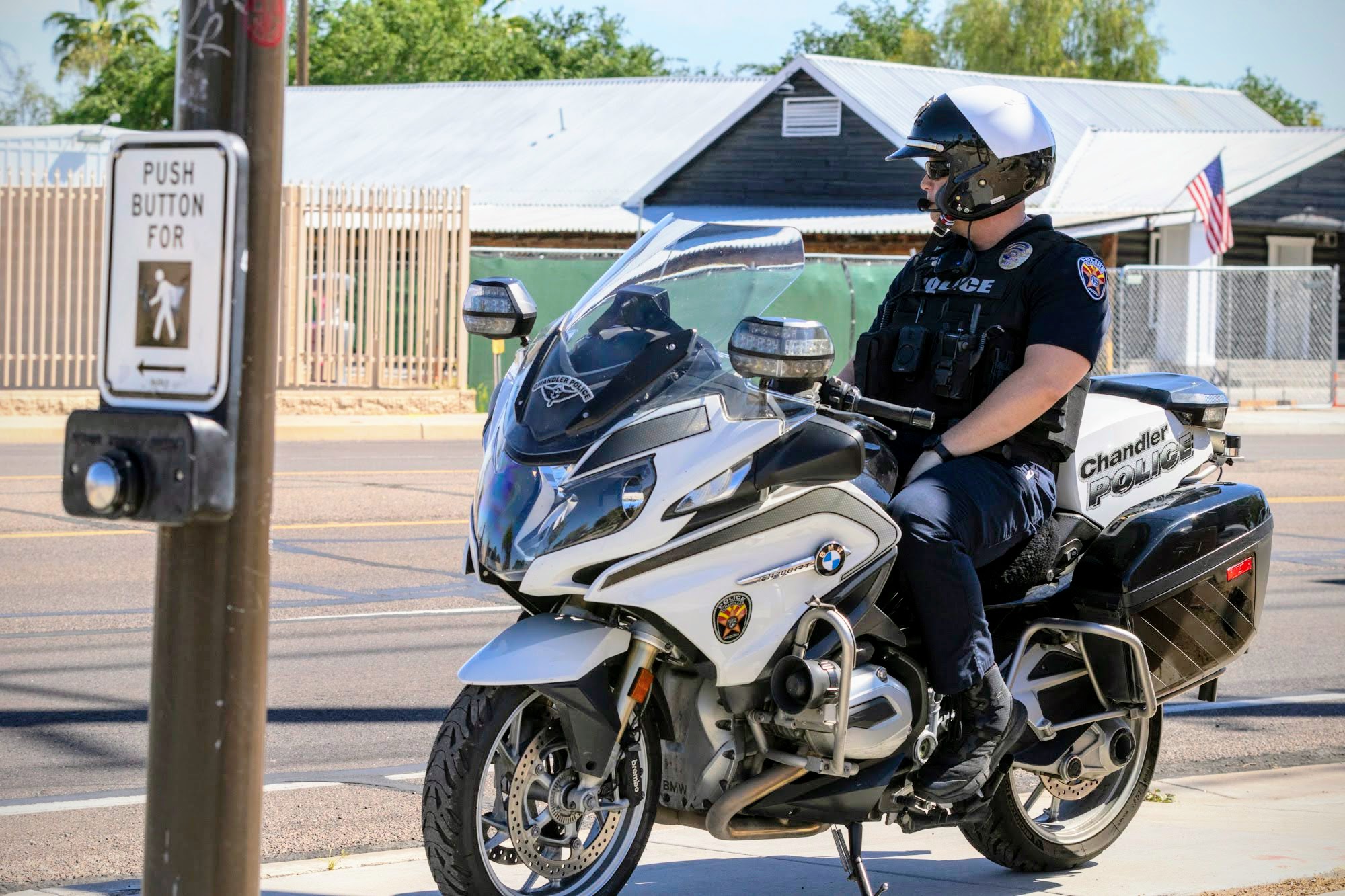 Chandler Police Officer on Motorbike